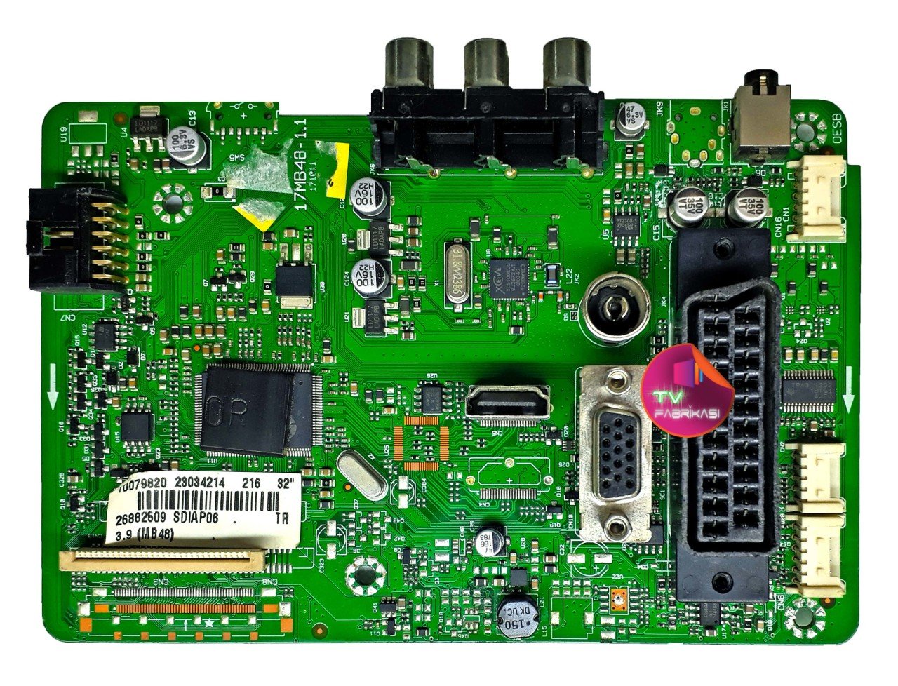 17MB48-1.1 , 171011 , 23034214 , 26882509 , VESTEL ANAKART