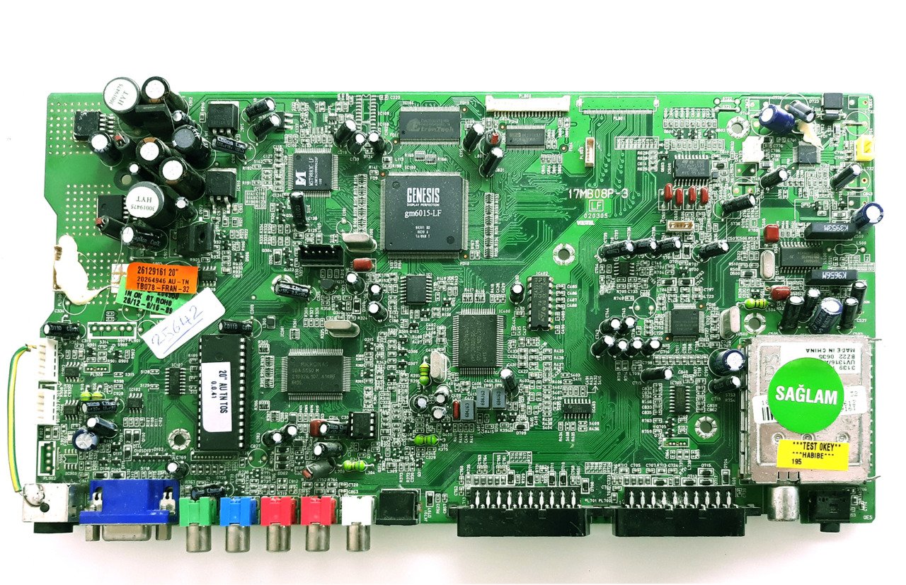17MB08P-3 LF 020305 20264946 AU-TN Vestel Anakart