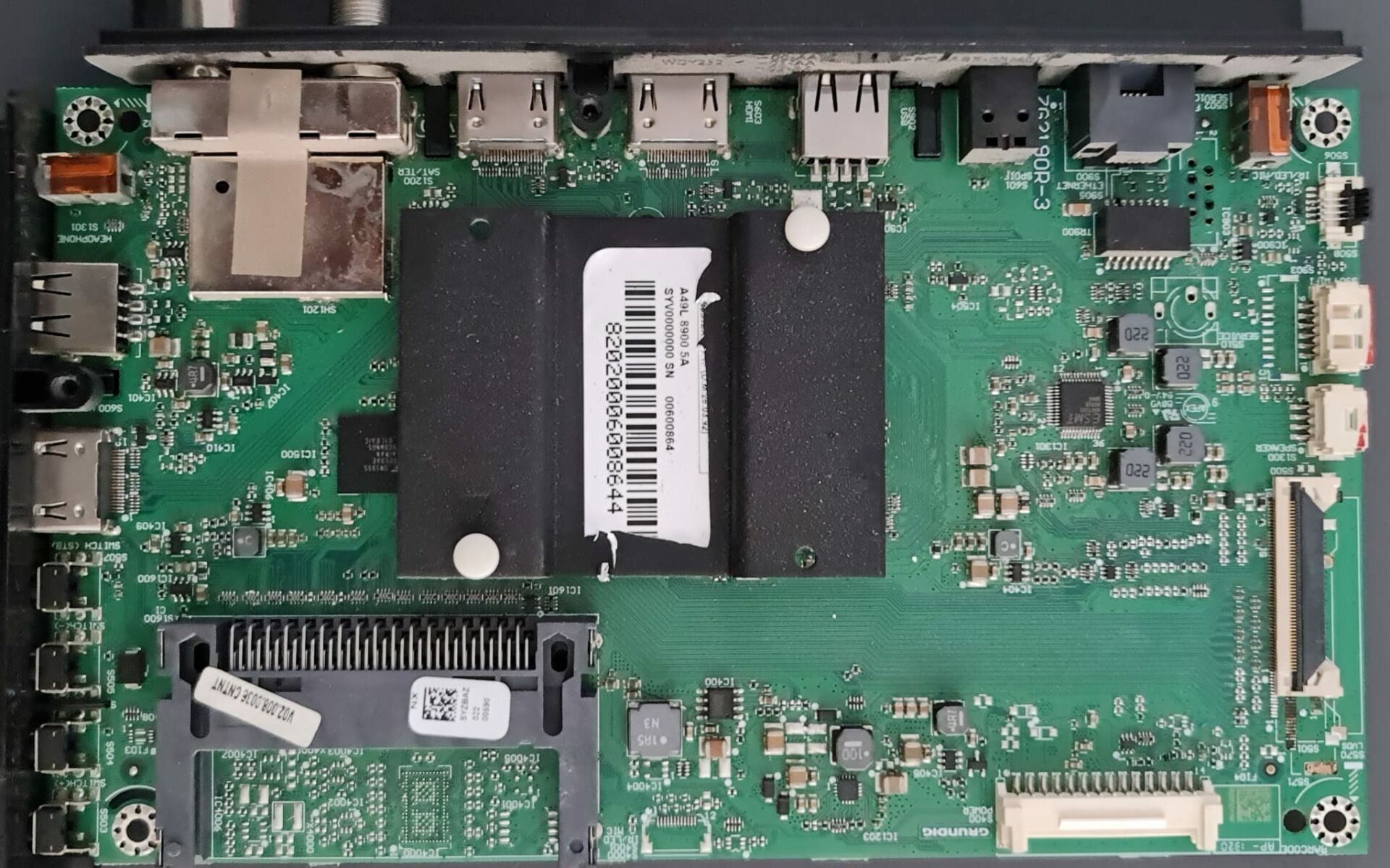 A49L8900 5A,SYZBAZ,ZG2190R-3,ARÇELİK,BEKO,MAİN,BOARD