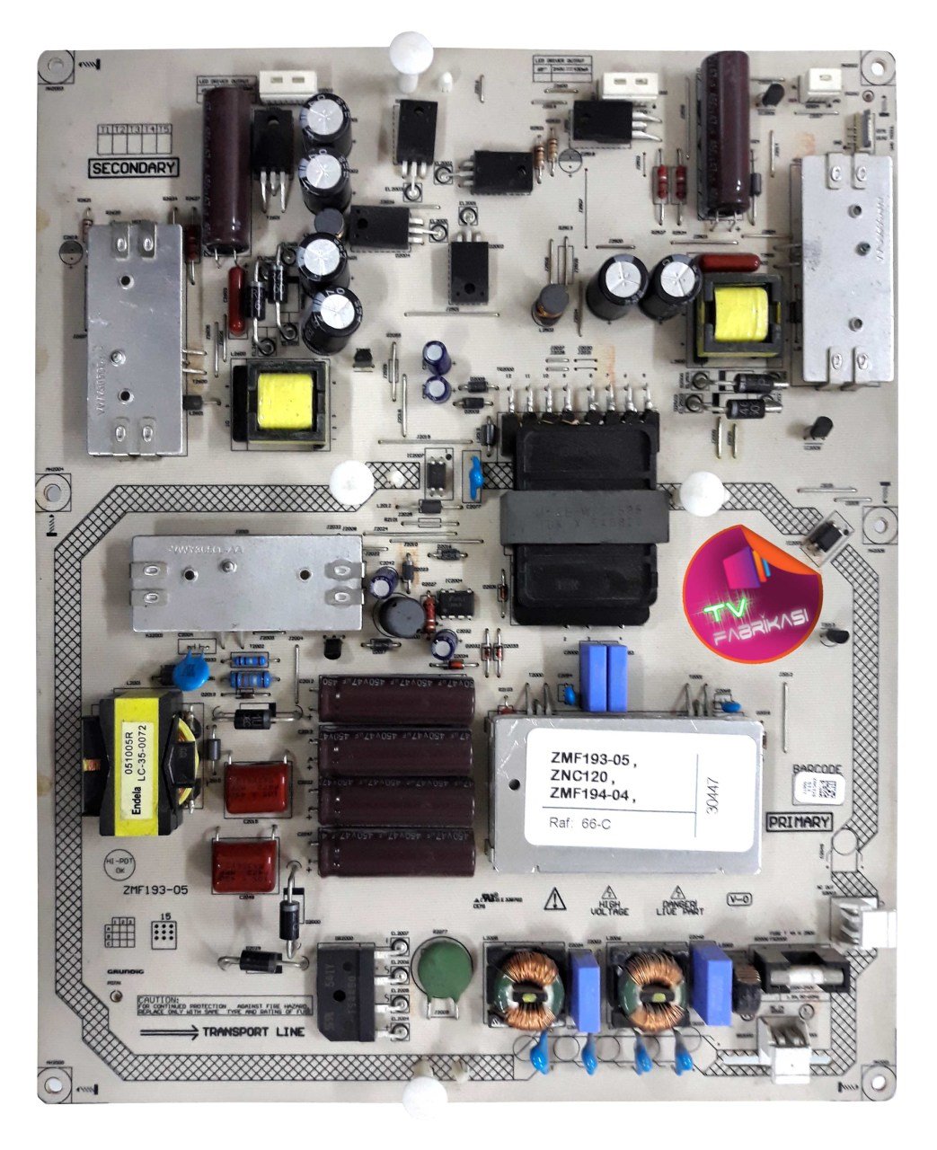 ZMF193-05 , ZNC120 , ZMF194-04 , POWER BOARD , ARÇELİK BESLEME