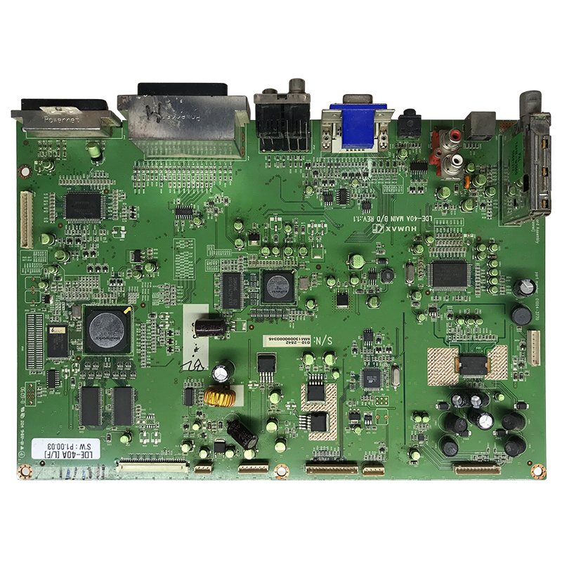 LDE-40A , LDE-40A  REV.1.1 , MAIN BOARD , HUMAX  ANAKART