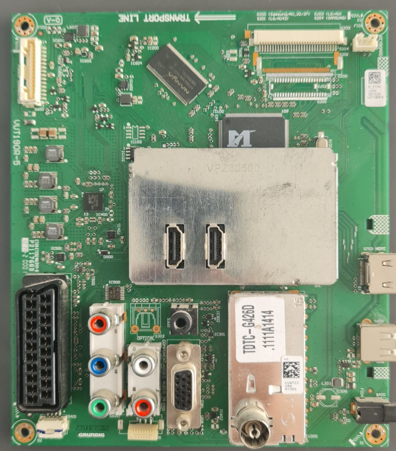 KUWTZZ,VUT190R-5,G32-LEM-0B,GRUNDİK,MAİN,BOARD