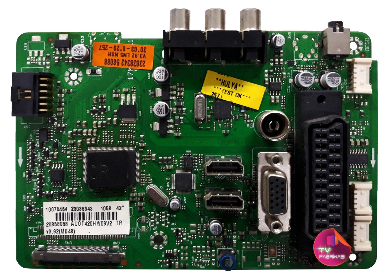 17MB48-1.1 171011 23038342 23038343 AUOT420HW09V2 Vestel Anakart