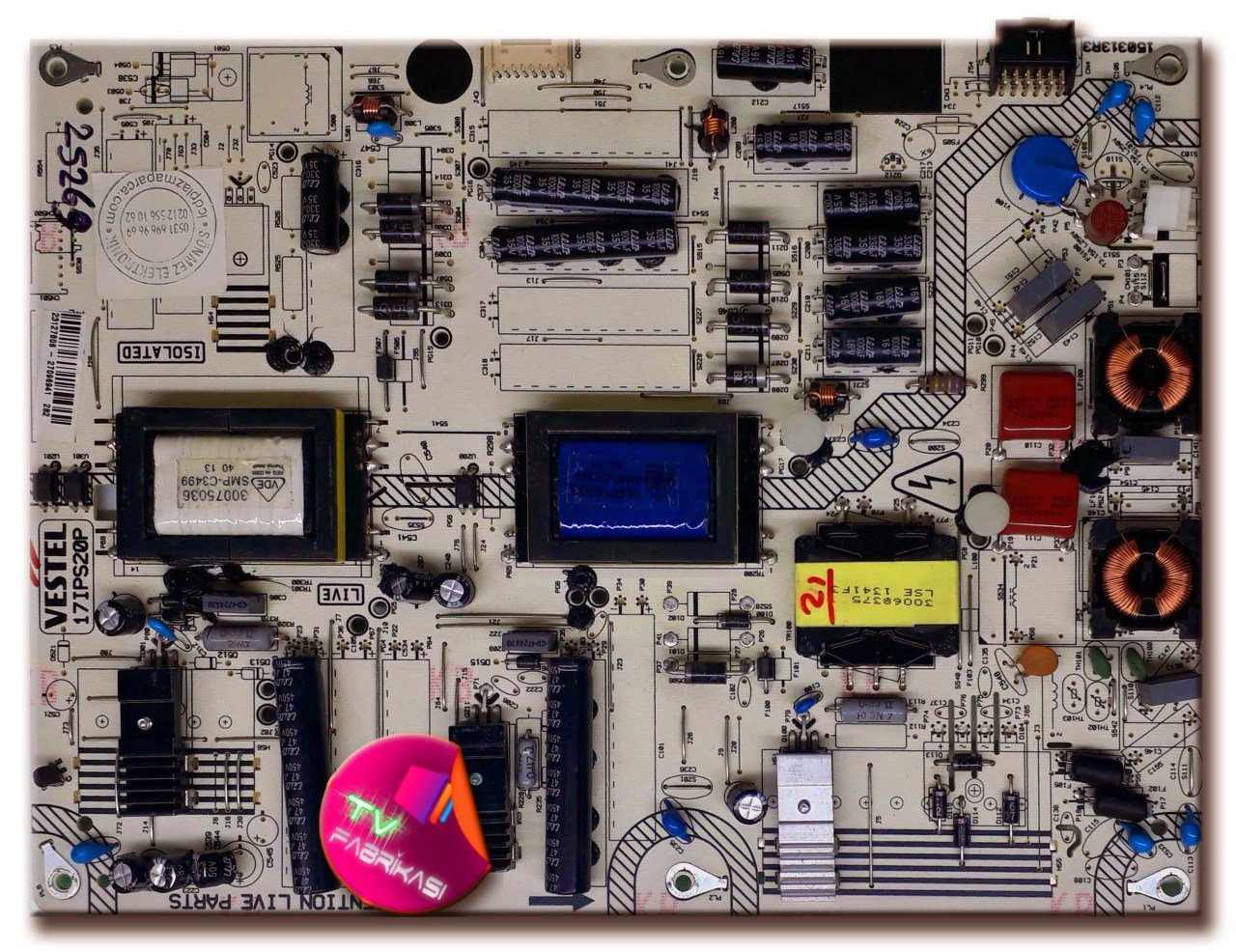 17IPS20P , 150313R3 , 23127806 , POWER BOARD , VESTEL BESLEME