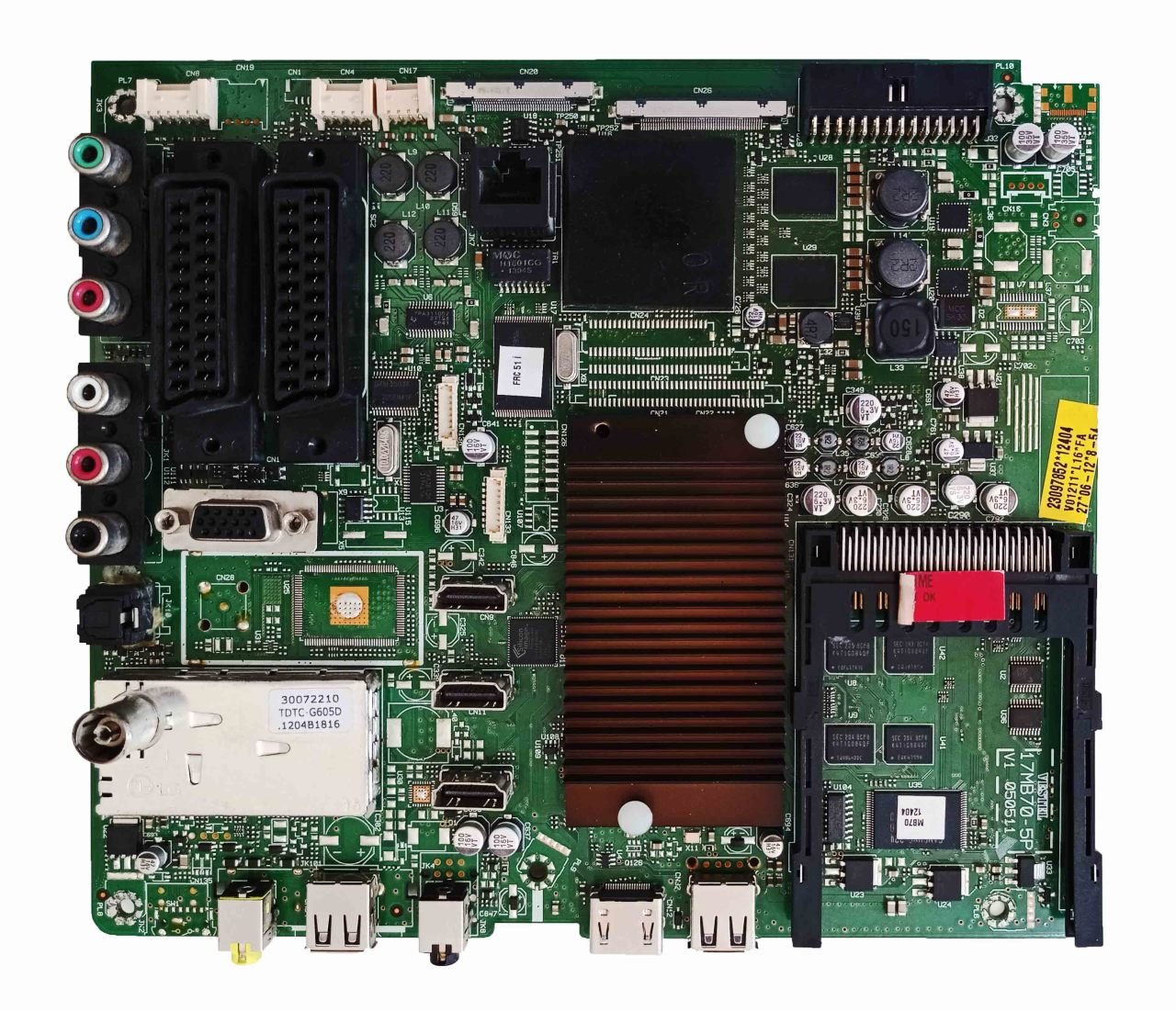 17mb70-5p , 23097852 , V1 050511 , Main Board , Vestel Anakart