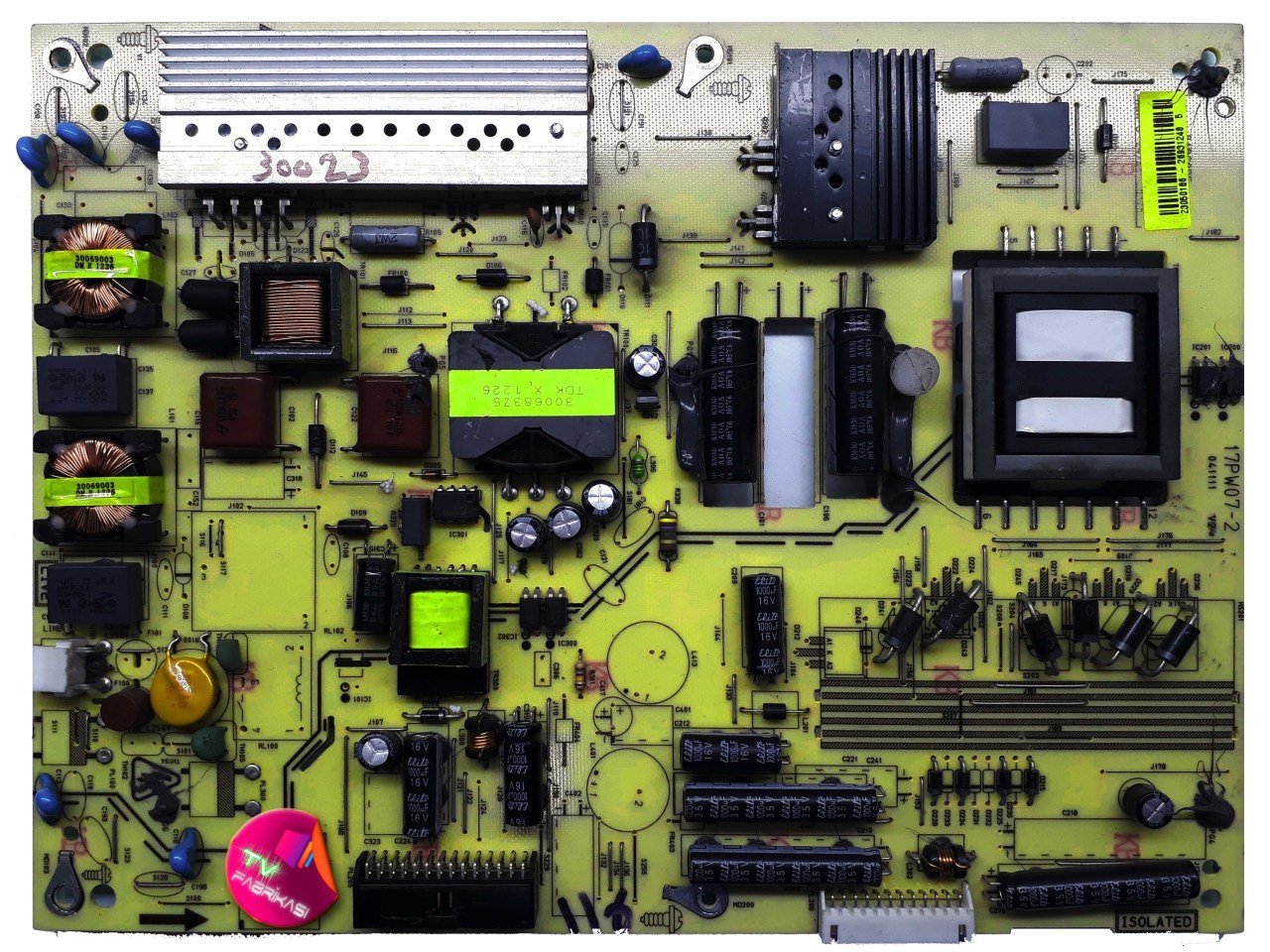 17PW07-2 , 041111 , 23050186 , POWER BOARD , VESTEL BESLEME