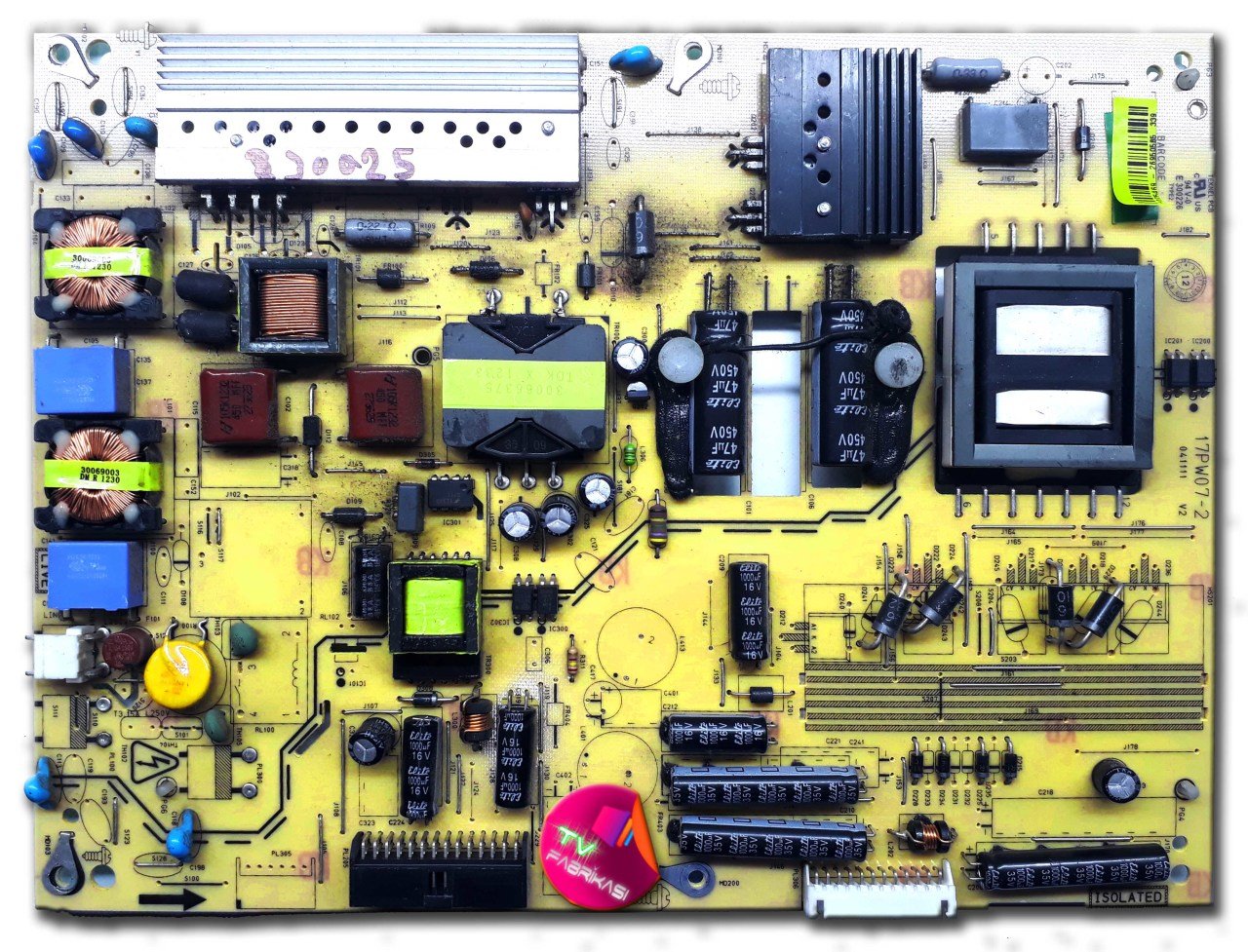 17PW07-2 , 041111 , 23075469 , POWER BOARD , VESTEL BESLEME