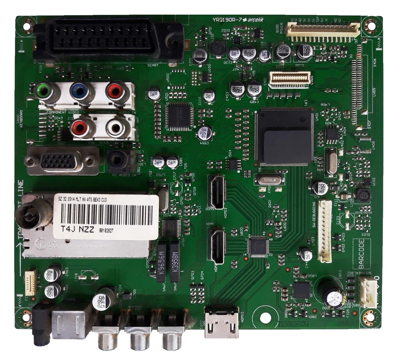 YRQ190R-7 , T4J NZZ , T4JNZZ , ACA 1ZZ , SZ 32 SS14 MLT , BEKO F 82-507 B 3HD LCD  , MAIN BOARD , ARÇELİK BEKO ANAKART