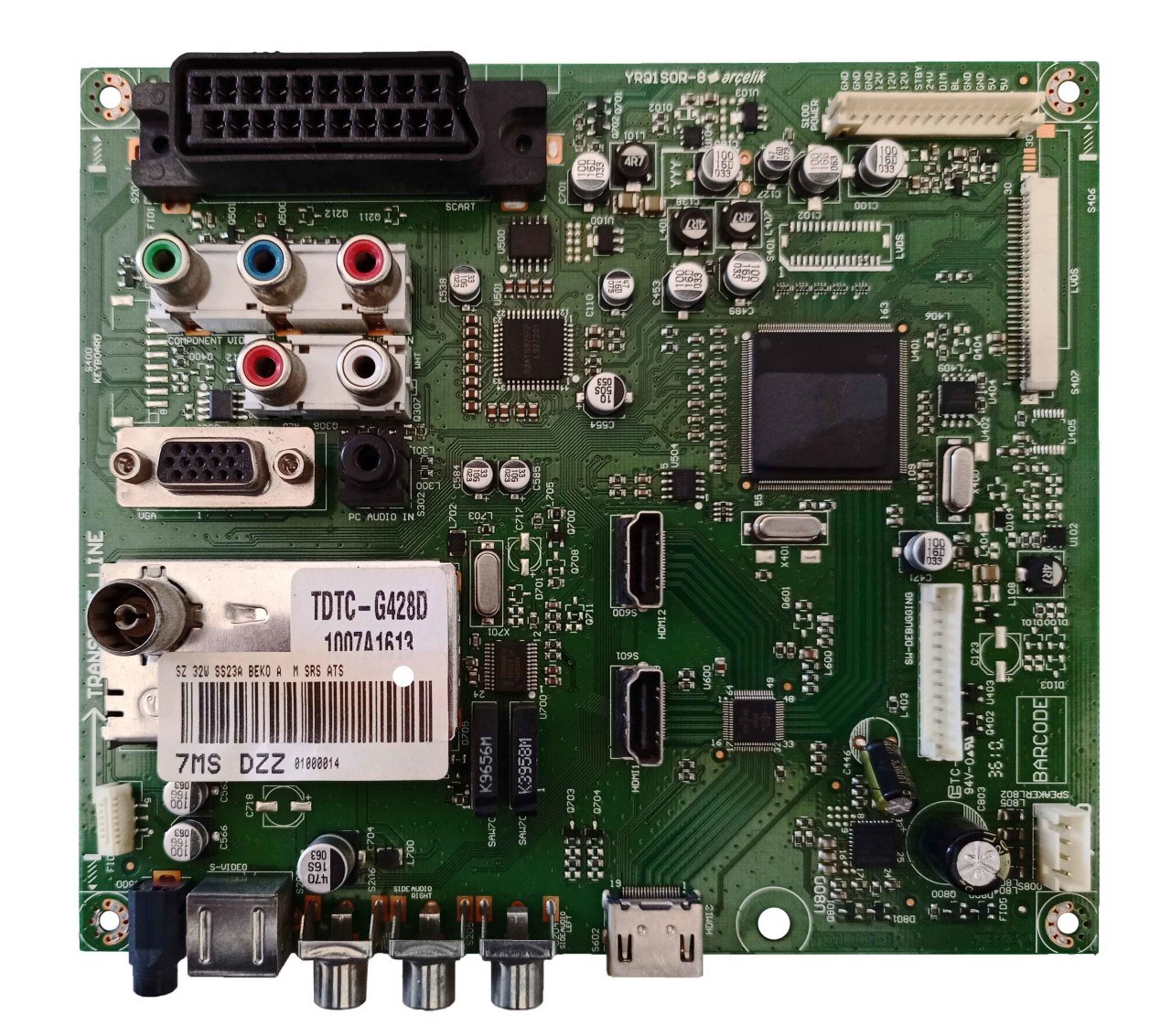 Yrq190r-8 , 7ms Dzz , Sz 32w Ss23a , Lta320ap06 , Arçelik Tv 82-203 M3hd Srs Lcd Tv , Lta320ap06 , Main Board , Arçelik Anakart