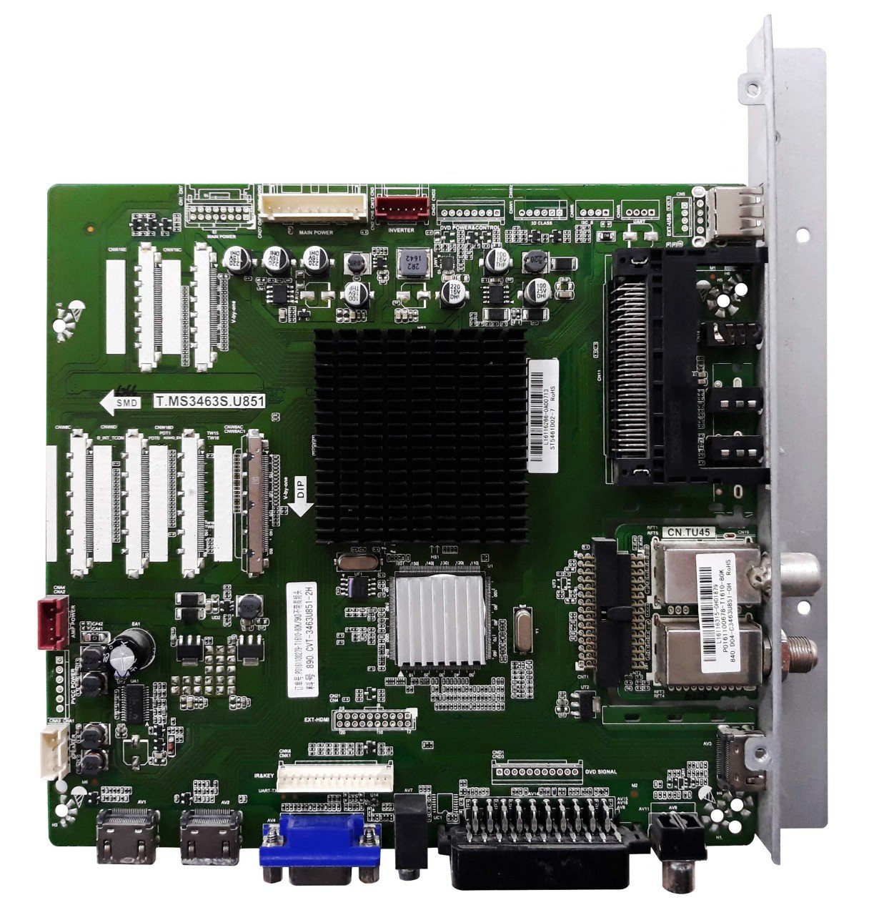 T.MS3463S.U851 , 890.CTV-3463U851-2H , ST5461D02-7 , SN055LDU851-2H , MAIN BOARD , SUNNY ANAKART