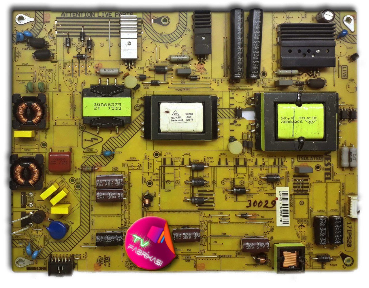 17IPS20 , 060913R6 , 23241500 , POWER BOARD , VESTEL BESLEME