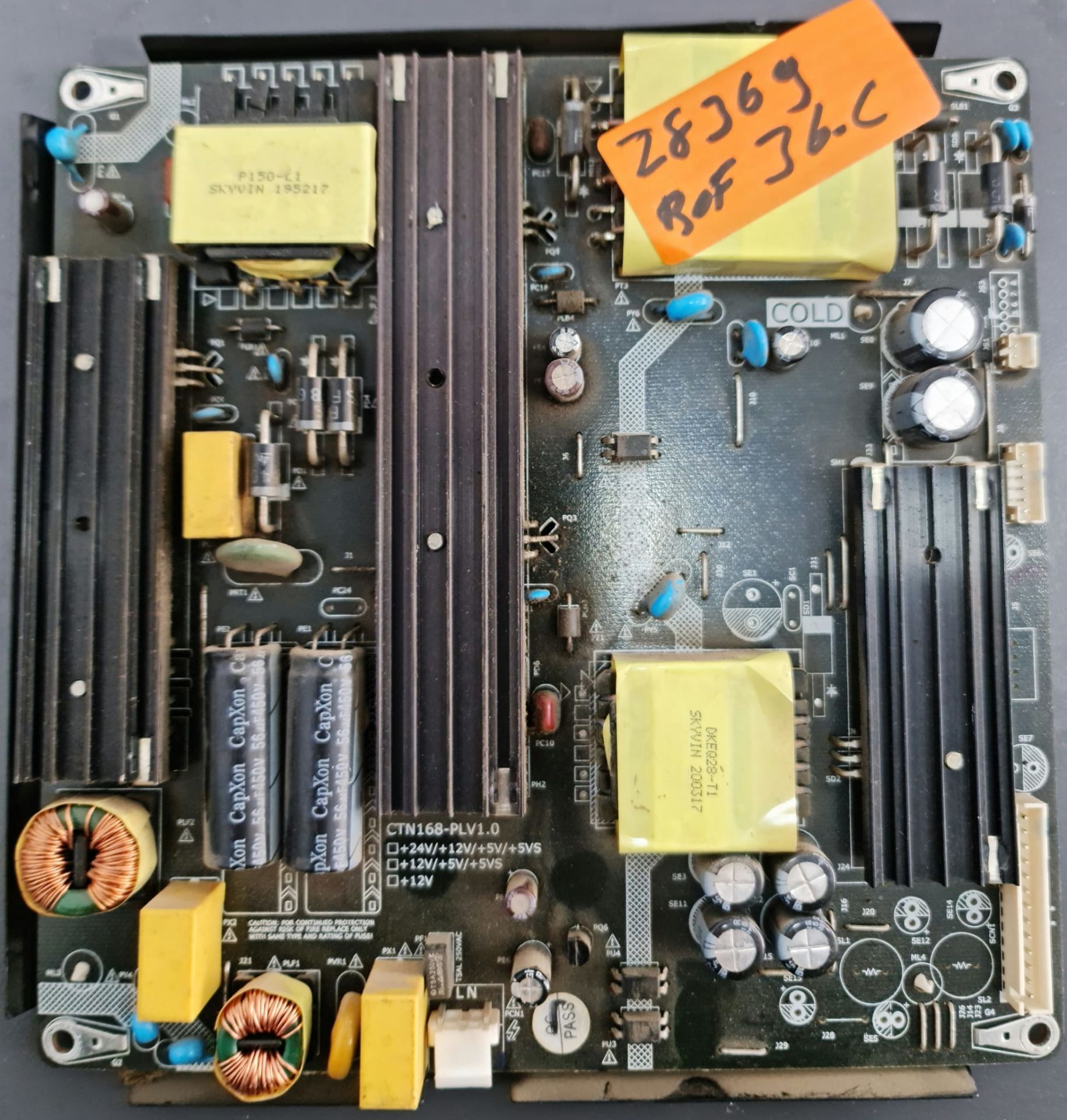 SUNNY SN55UIL402-TNR,CTN168-PLV1.0,POWER,BOARD