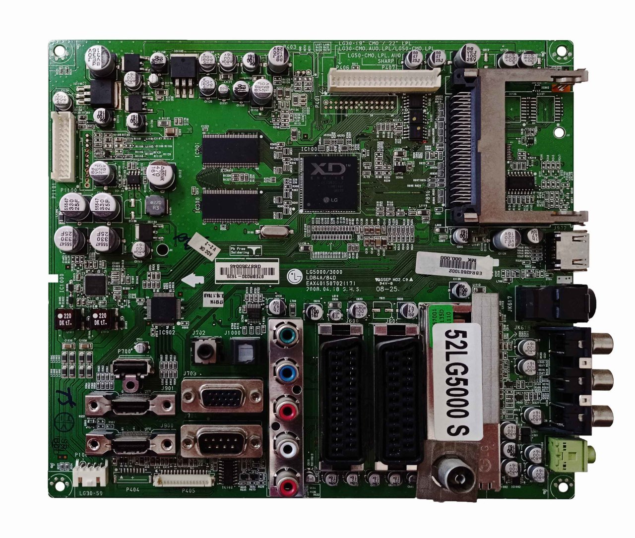 Eax40150702(17) , Ebr43581002 ,  52lg5000s , Lc320wxn , Lg 42lg5000 , Main Board , Lg Anakart