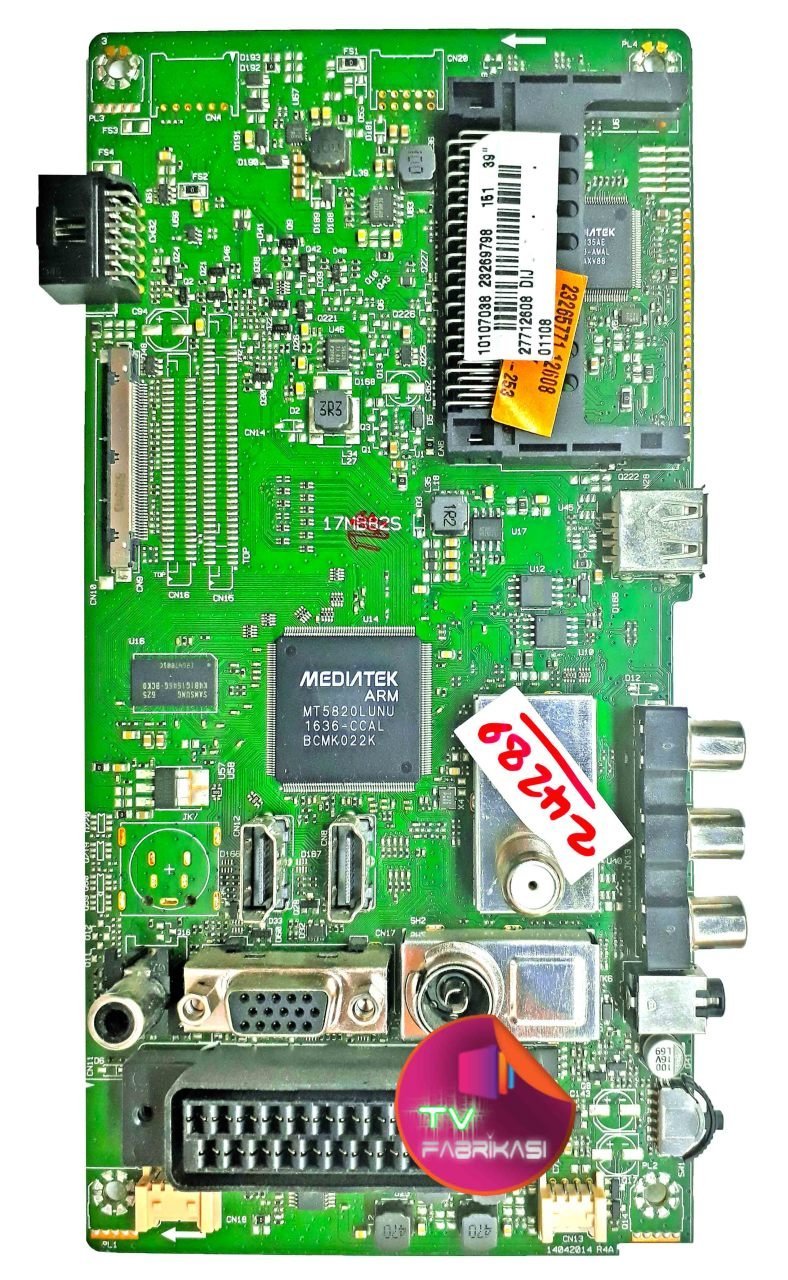 17MB82S 14042014R4A 23269798 23265771 DIJ Vestel Anakart