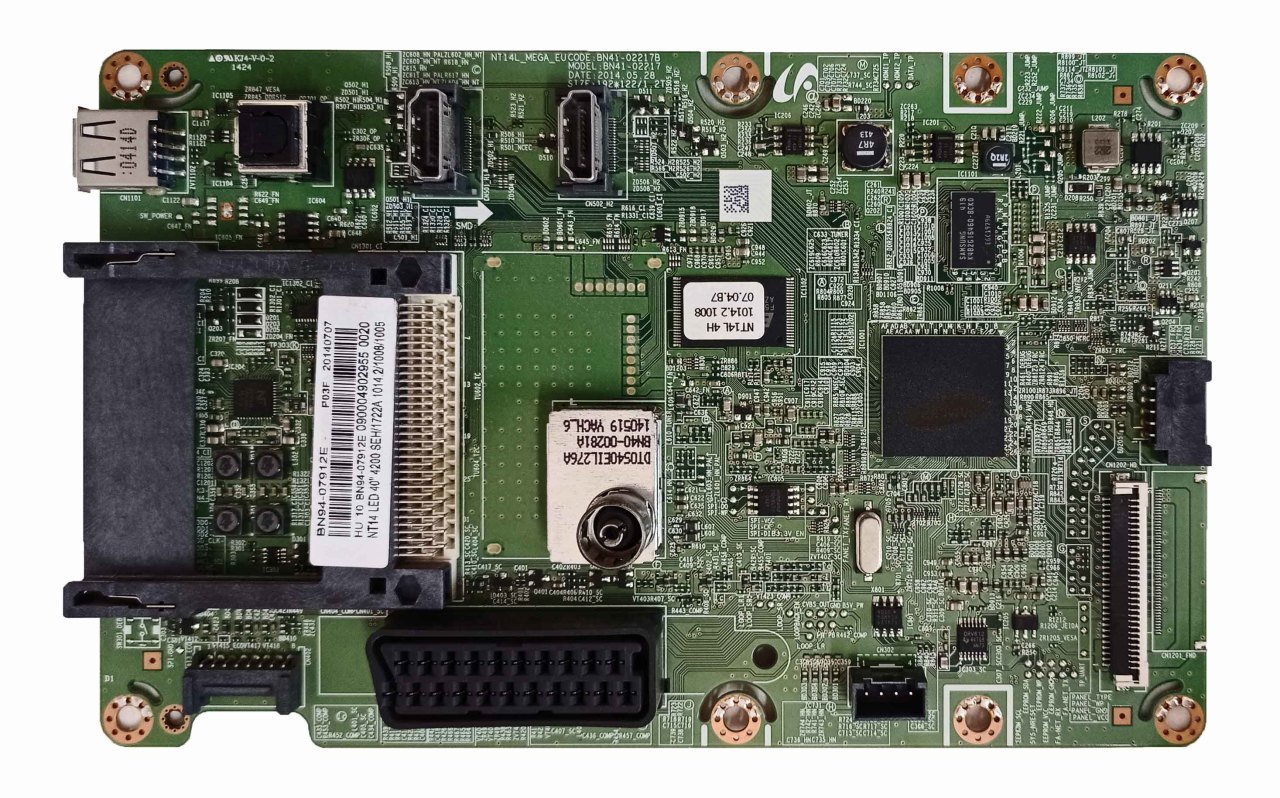 Bn41-02217b , Bn94-07912e , Samsung Ue40h4200aw , Cy-Hh040aglv1h , Main Board , Samsung Anakart