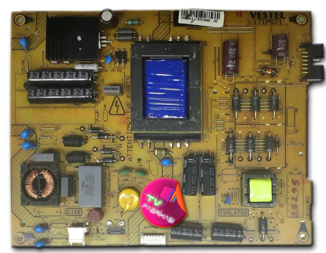 17IPS71 , 181113R3 , 23232614 , POWER BOARD , VESTEL BESLEME