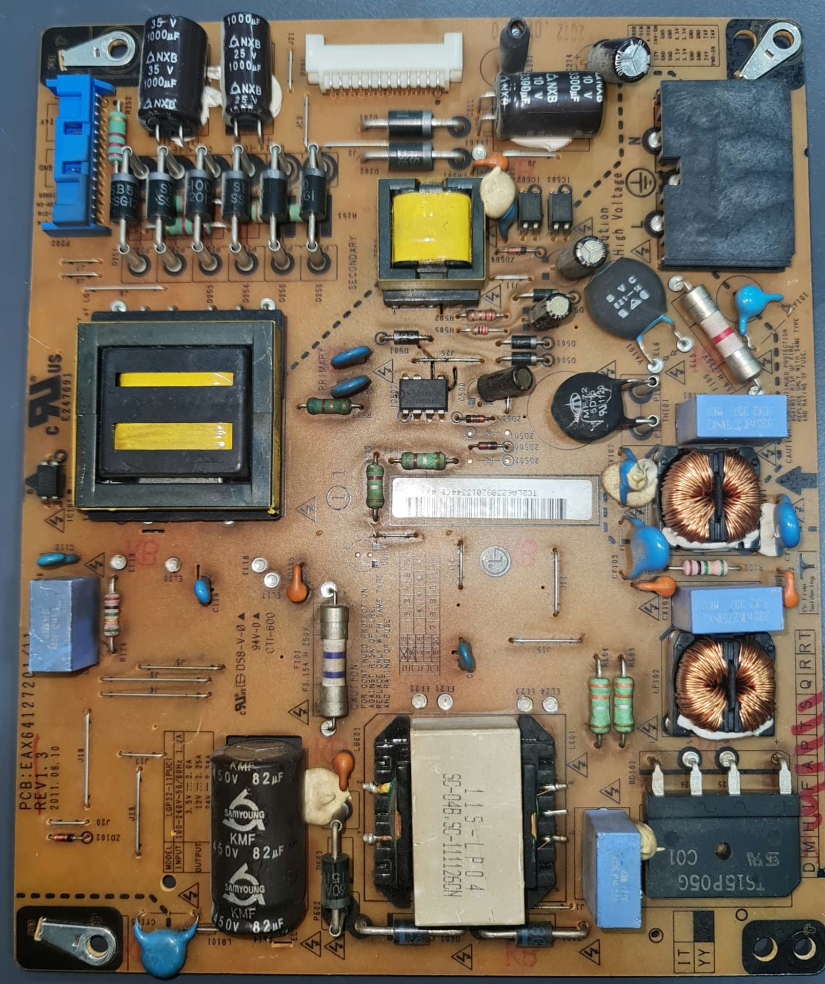 LG,32LV3400,EAX64127201/11,LGP32-11PUCI,POWER,BOARD