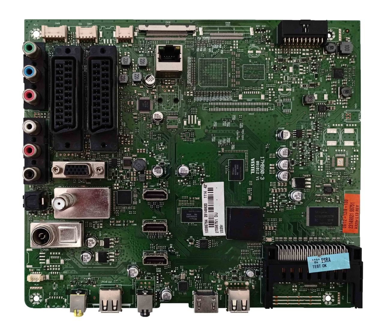 17mb90-3 , 23149820 , Vestel 42” Dij Panel , 091012 V1 , Vestel 42pf8575 , Ves420unvl-3d-S01 , Main Board , Vestel Anakart