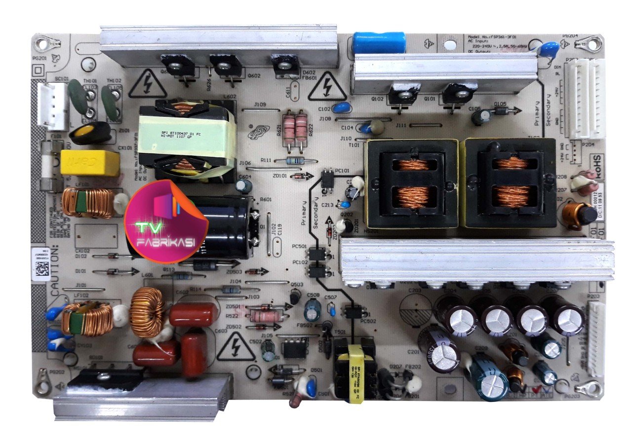 FSP337-3F01 ,YSK910R , 3BS0192714GP , GR 42-102 FHD LCD TV , POWER BOARD , ARÇELİK BESLEME