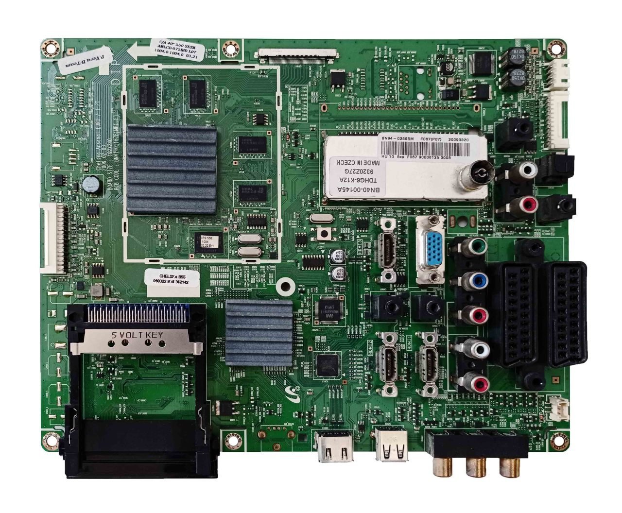 Bn41-01167b , Bn94-02668m , Bn40-00145a , Ltf400ha08 , Samsung Le40b550a5 , Samsung Le40b553m3w , Main Board , Samsung Anakart