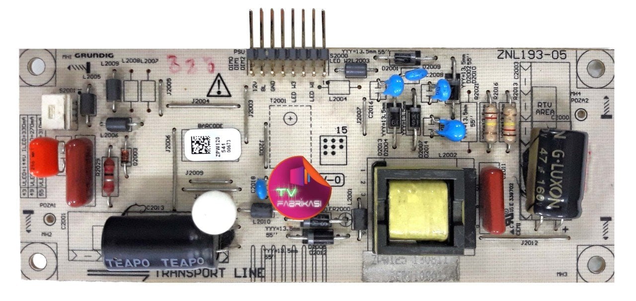 ZNL193-05 , ZPW120 ,  INVERTOR , ARÇELIK  LED DRIVER