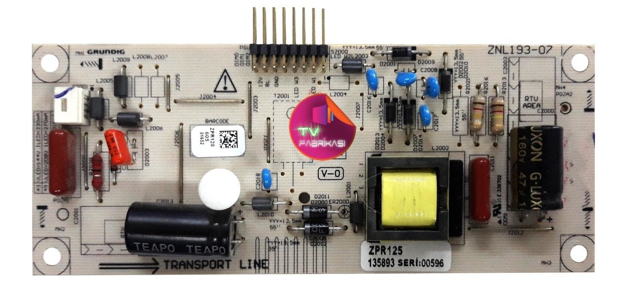 ZNL193-07 , ZPR120 , INVERTOR , ARÇELIK  LED DRIVER
