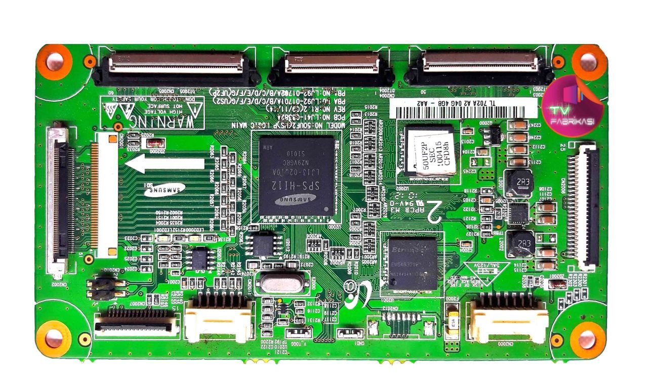50UF2(US)P LOGIC MAIN LJ41-C8382A R1.2 Samsung T-Con Board