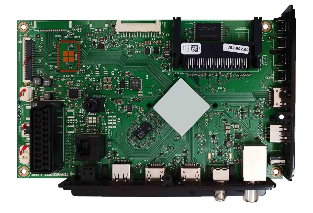 Zg7190r-2 , Pjjfzz , Grundig 43vle 6565 Bl , Main Board , Arçelik Anakart