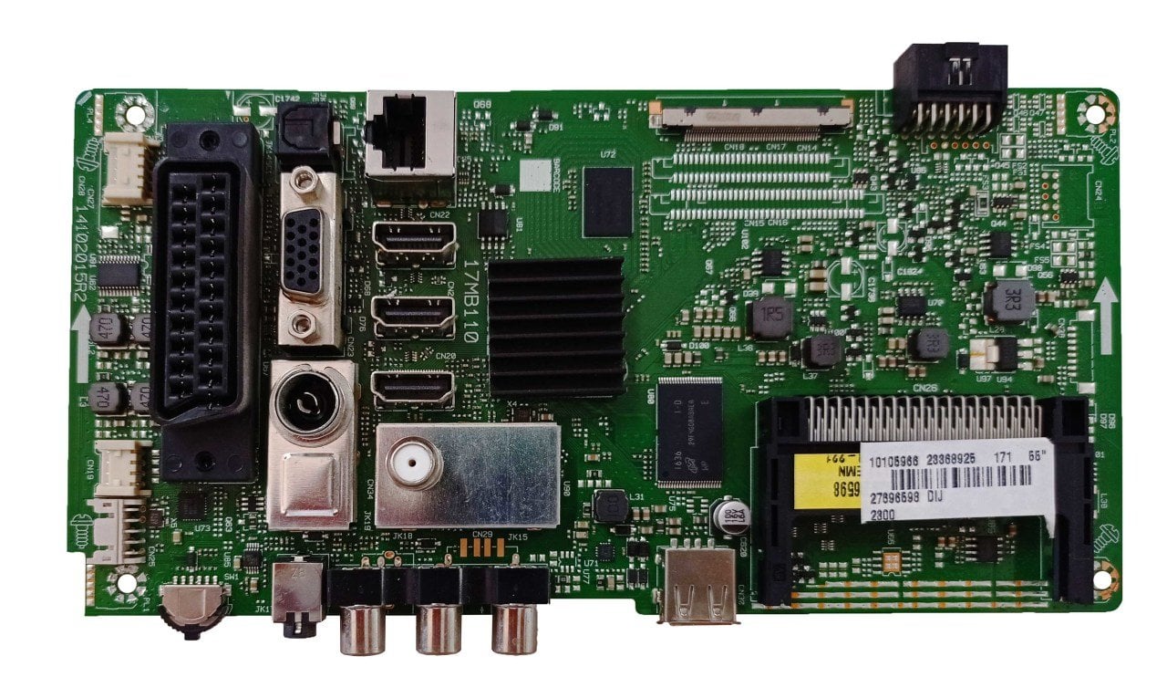 17mb110 , 23368925 , Vestel 55” Dij Panel , Vestel 55fb7300 , Ves550undl-2d-N11 , Main Board , Vestel Anakart
