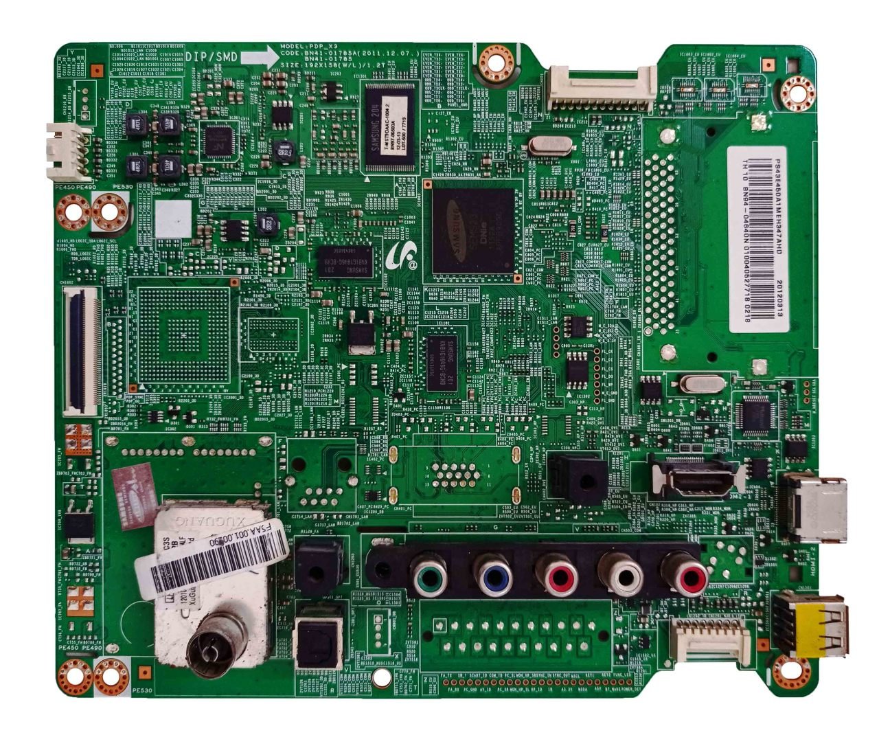 Bn41-01785a , Bn94-04640n , Ps43e450a1m , Main Board , Samsung Anakart
