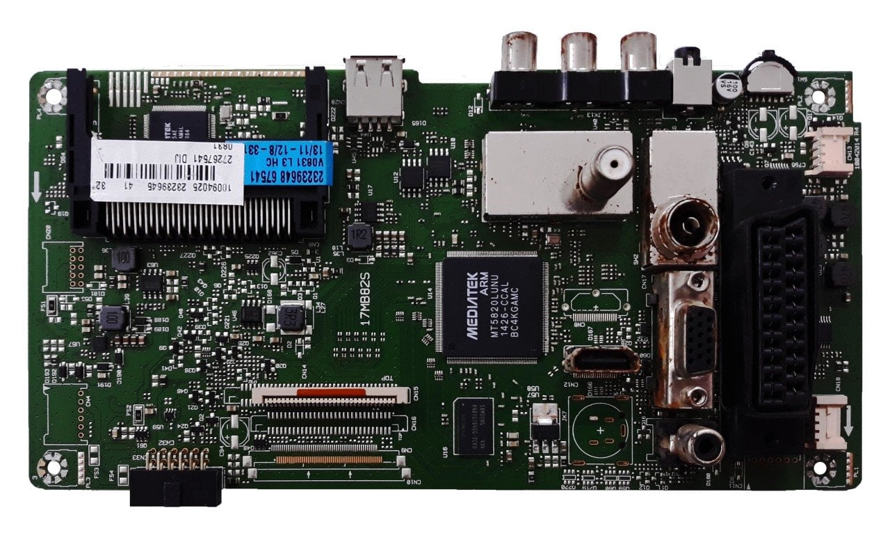 17MB82S , 23239645 , 10042014 R4 , 23239648 , 32'' 27267541 DIJ , V0831 L3 HC , MAIN BOARD , VESTEL ANAKART