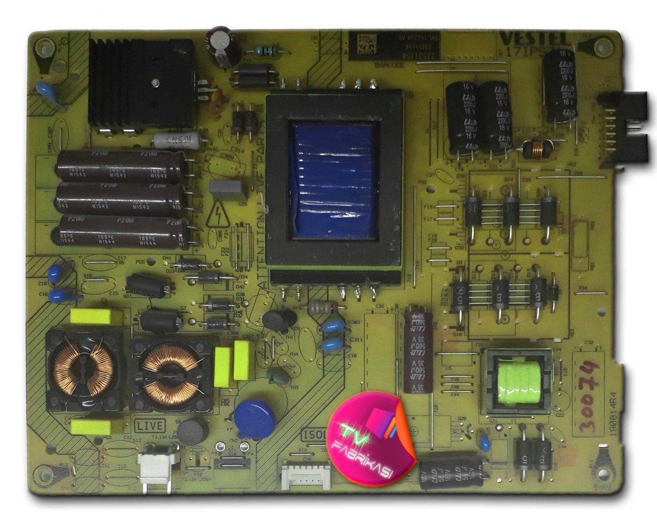 17IPS71 , 190814R4 , 23256668 , POWEER BOARD , VESTEL BESLEME