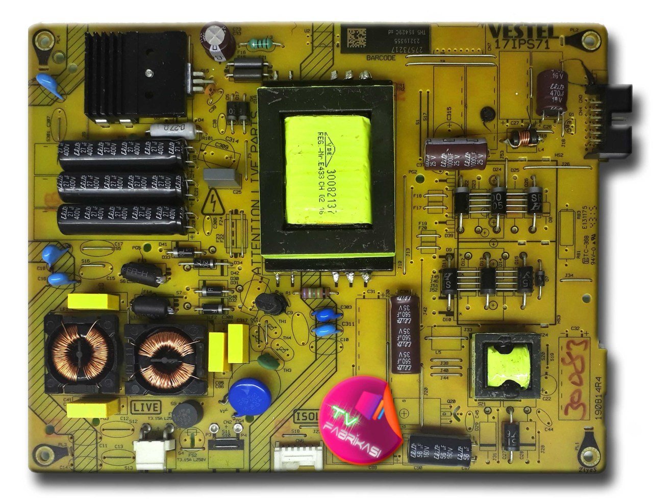17IPS71 , 190814R4 , 23219355 , POWER BOARD , VESTEL BESLEME