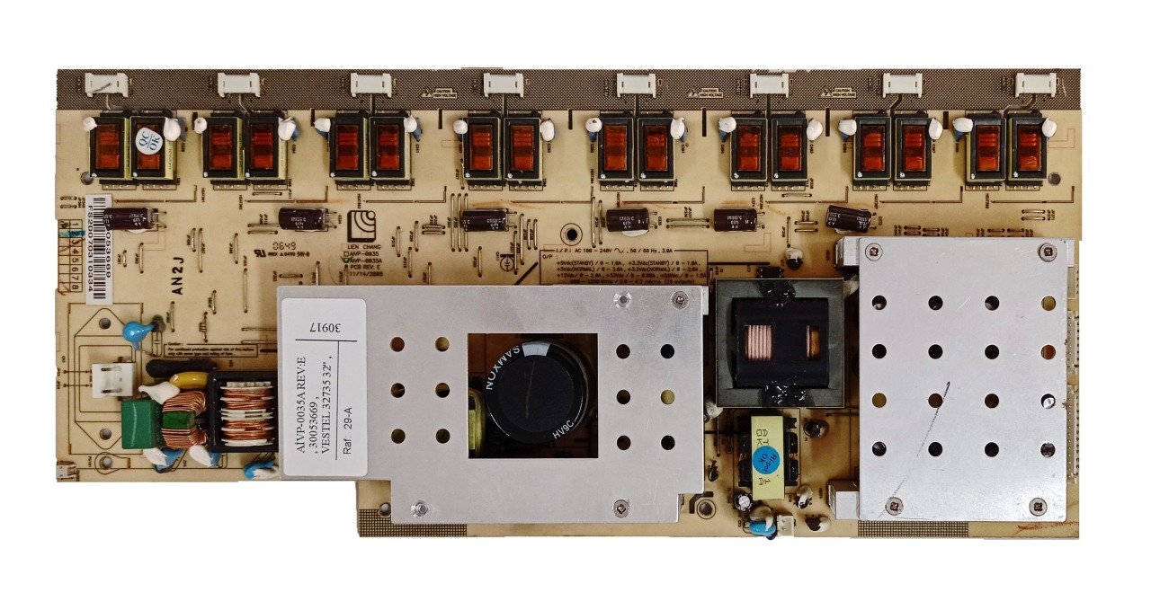 Aivp-0035a Rev:E , 30053669 , Vestel 32735 32'' , Fs2d71270063 , Invertoe Board , Power Board , Vestel Besleme