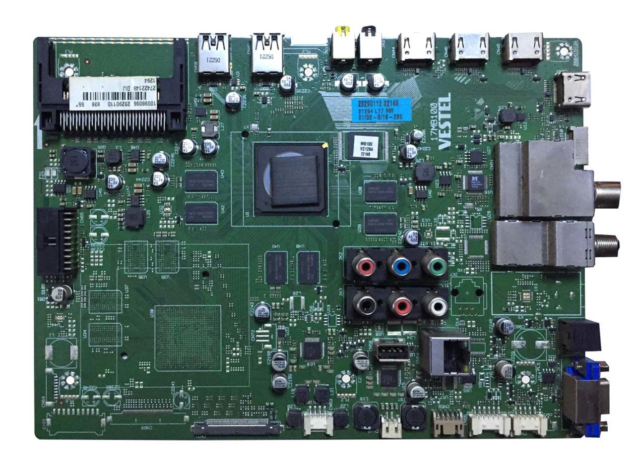 17mb100 , 23290110 , Vestel 55” Dij Panel , 280415r3a , 23290112 , Main Board , Vestel Anakart