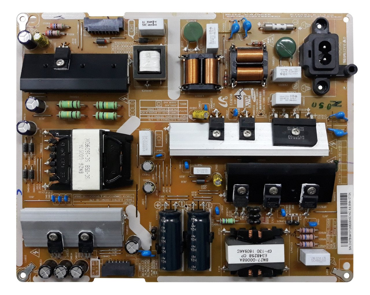 BN44-02500A , RERV1.1 , L55S5_KVD , UE50KU6020K , POWER BOARD , SAMSUNG BESLEME