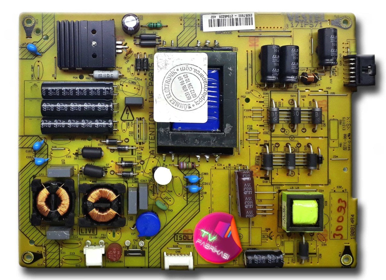 17IPS71 , 190814R4 , 23257900 , POWER BOARD , VESTEL BESLEME