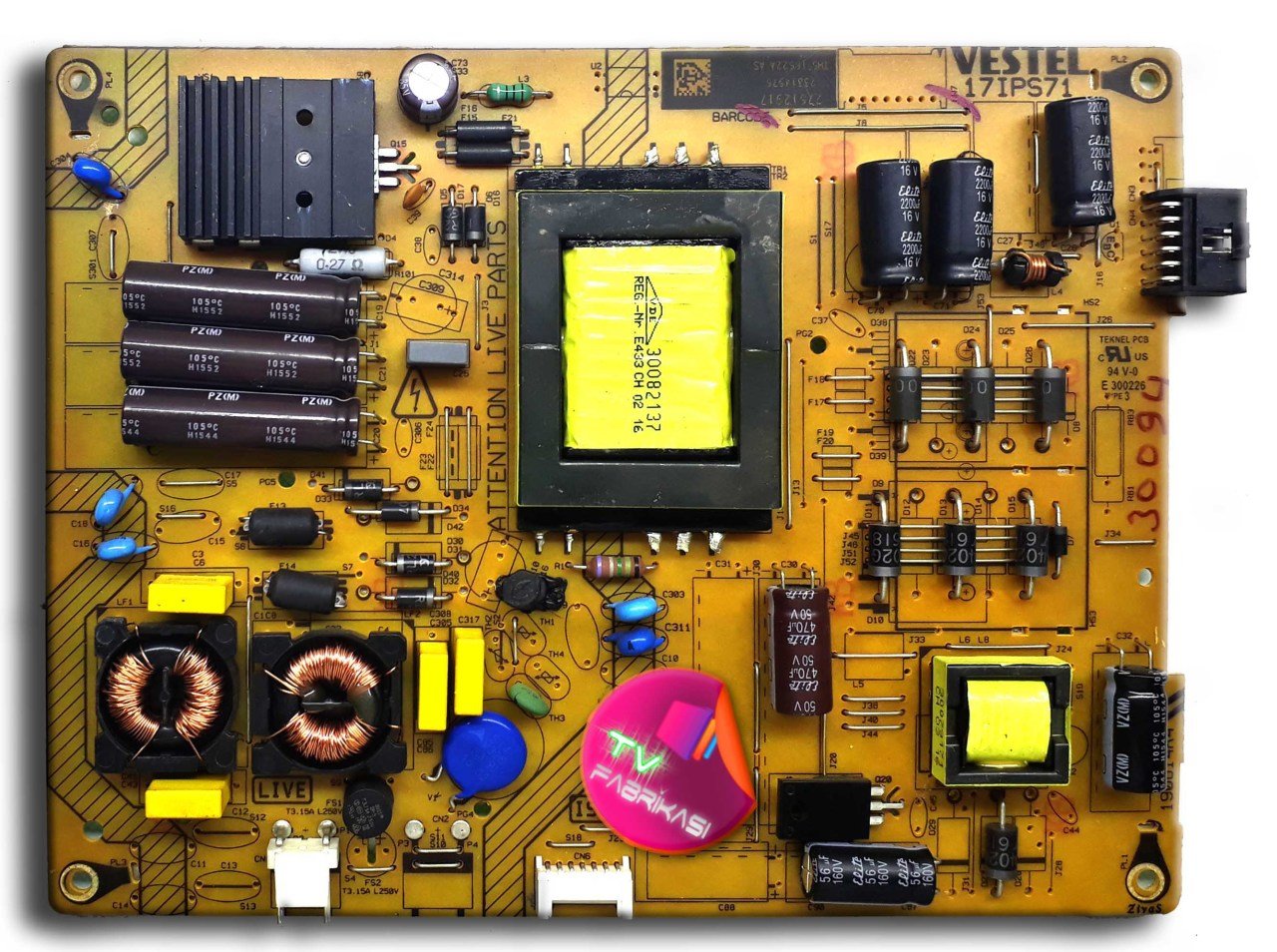 17IPS71 , 190814R4 , 23314576 , POWER BOARD , VESTEL BESLEME