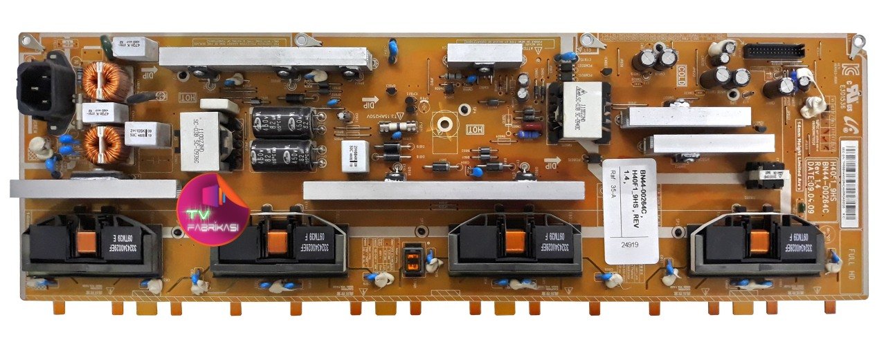BN44-00264C , H40F1_9HS , REV 1.4 , LE40B553M3W , POWER BOARD , SAMSUNG BESLEME