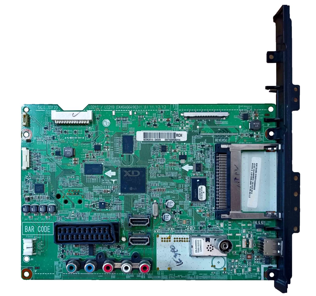 Eax64664903(1.0) , Ebt62058314 , Ebr74499325 , Lg 42cs460 , Lc420wue-Sca2 , Main Board , Lg Anakart