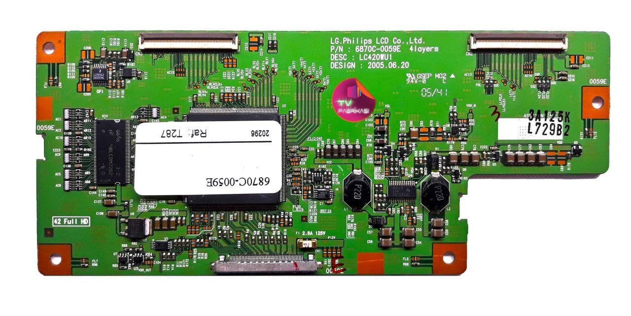 6870C-0059E , LG.PHILIPS LCD CO , LC420WU1 , T-CON BOARD