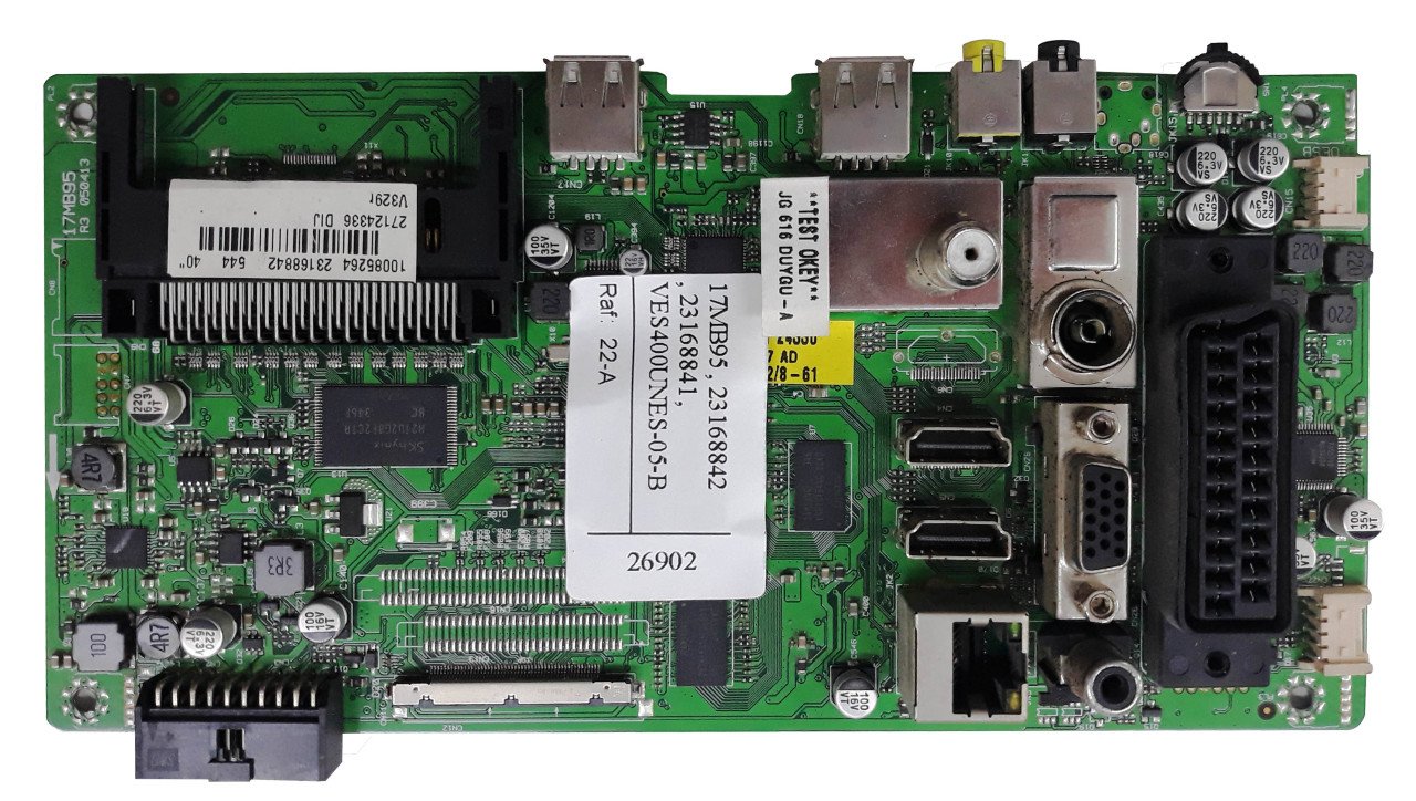 17MB95 , 23168842 , 23168841 ,  VES400UNES-05-B , LE40F7440S , MAIN BOARD , VESTEL ANAKART