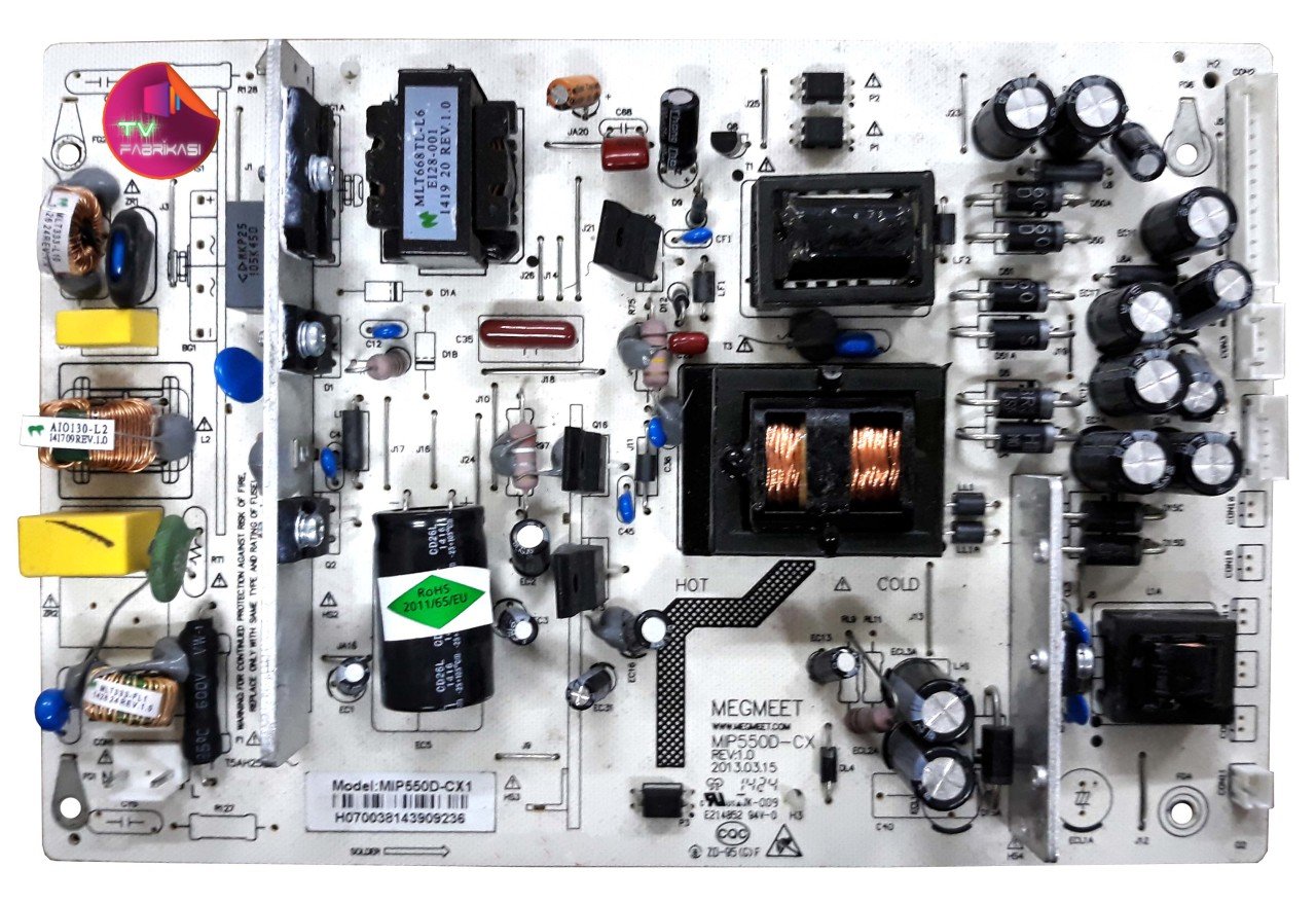 MIP550D-CX , MIP550D-CX1 , REV 1.0 , LE127S15FM , CX500DLEDM , POWER BOARD , SUNNY BESLEME