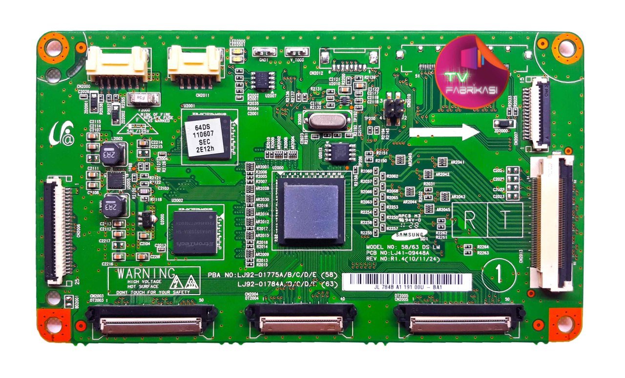 LJ41-09448A , LG92-01775A/B/C/D/E , SAMSUNG T-CON BOARD
