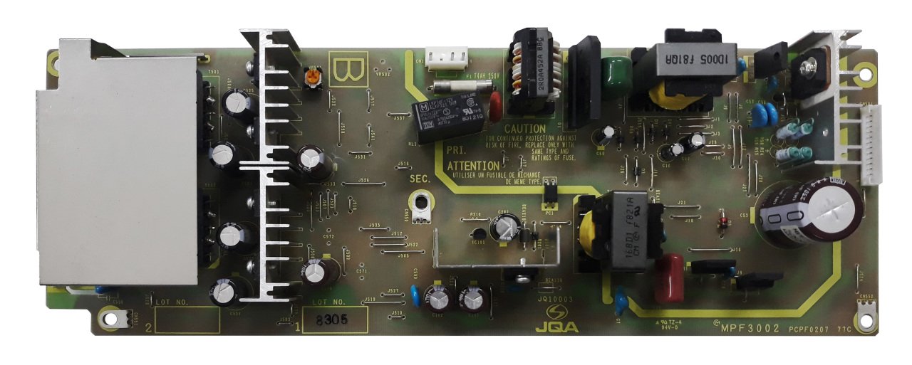 MPF3002 , PCPF0207 77C , JQ10003 , TOSHIBA , 32AV500P , POWER BOARD , TOSHIBA BESLEME