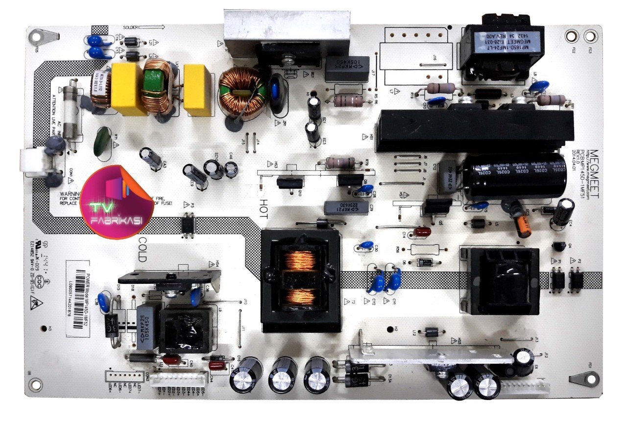 MP145D-1MF51 , MP145D-1MF52 , HITACHI LE49S508 , POWER BOARD , SUNNY BESLEME