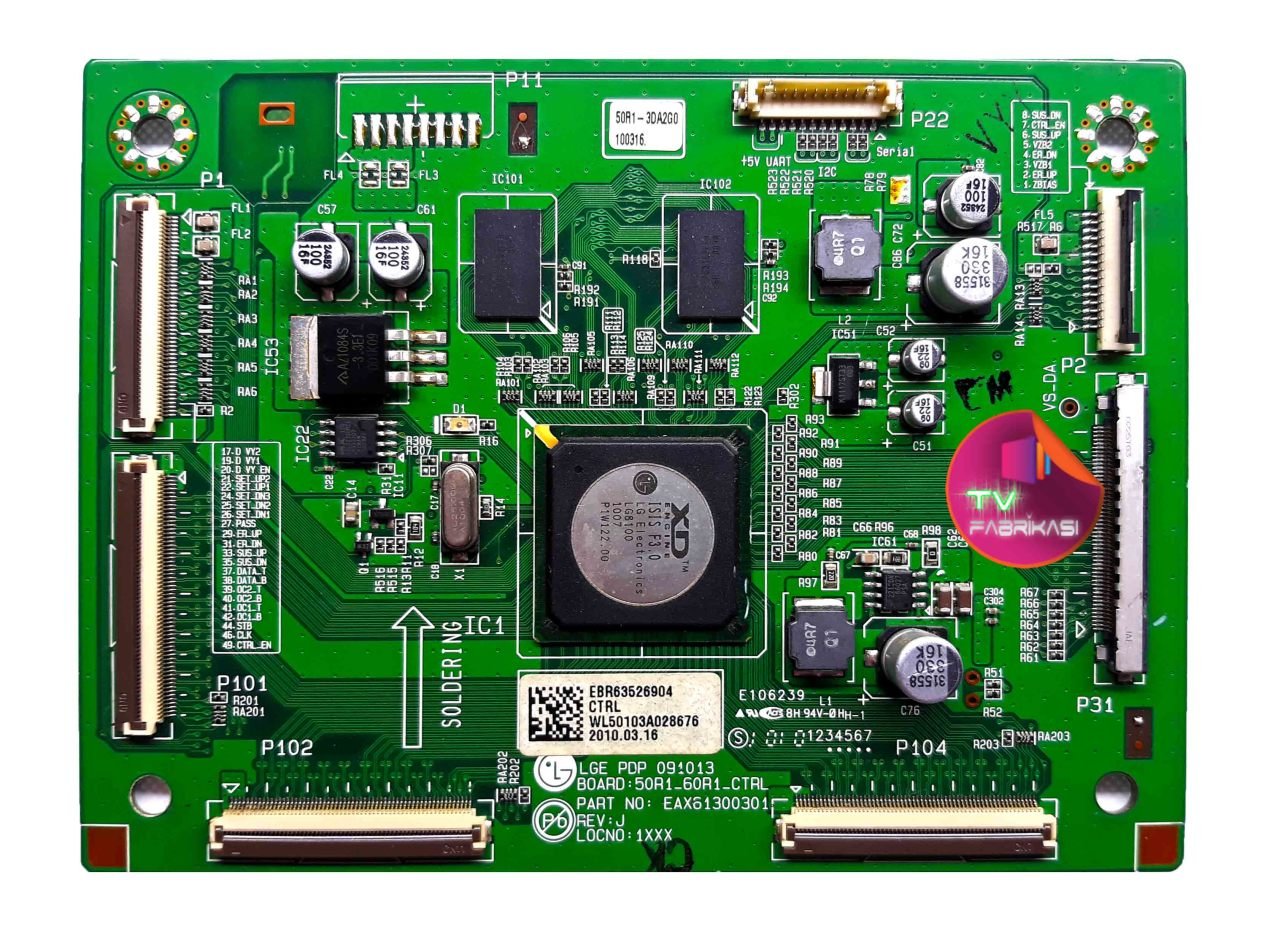 EAX61300301 , LGE PDP 091013 , 50R1_60R1_CTRL , LG T-CON BOARD