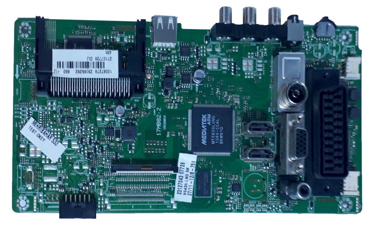 17mb82-2 , 23165292 , 23127043 , 19122012 , Ves315wnds-01 , Vestel 32” Dij Panel , Main Board , Vestel Anakart