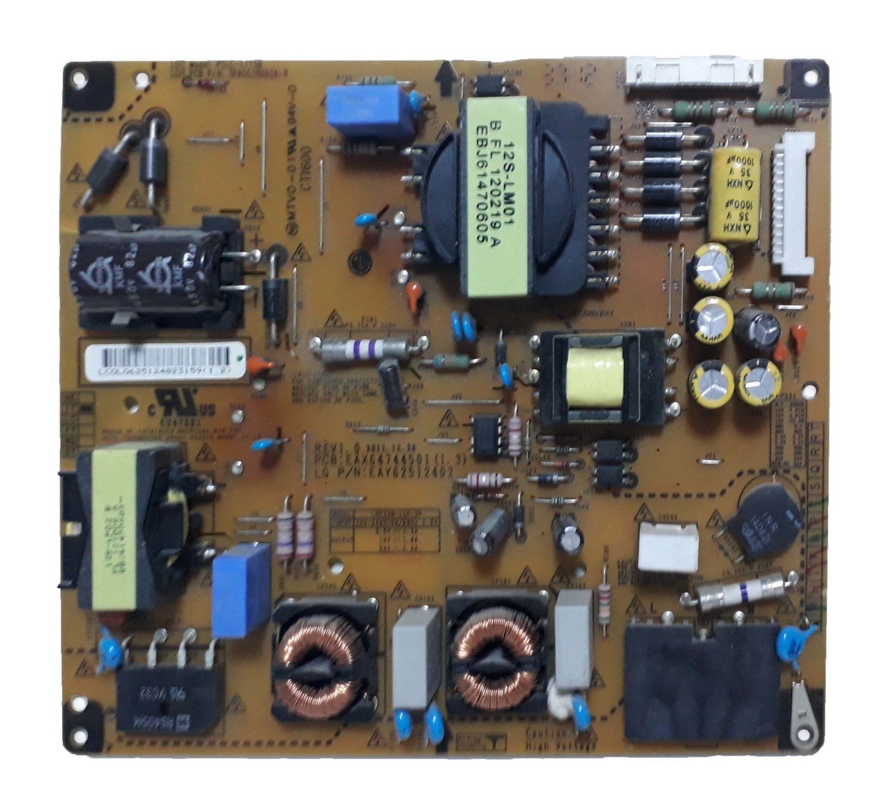 Eax64744501(1.3) , Eay62512402 , Lgp32m-12p-3p , Lg  32lm660s , Power Board , Lg Besleme Karti