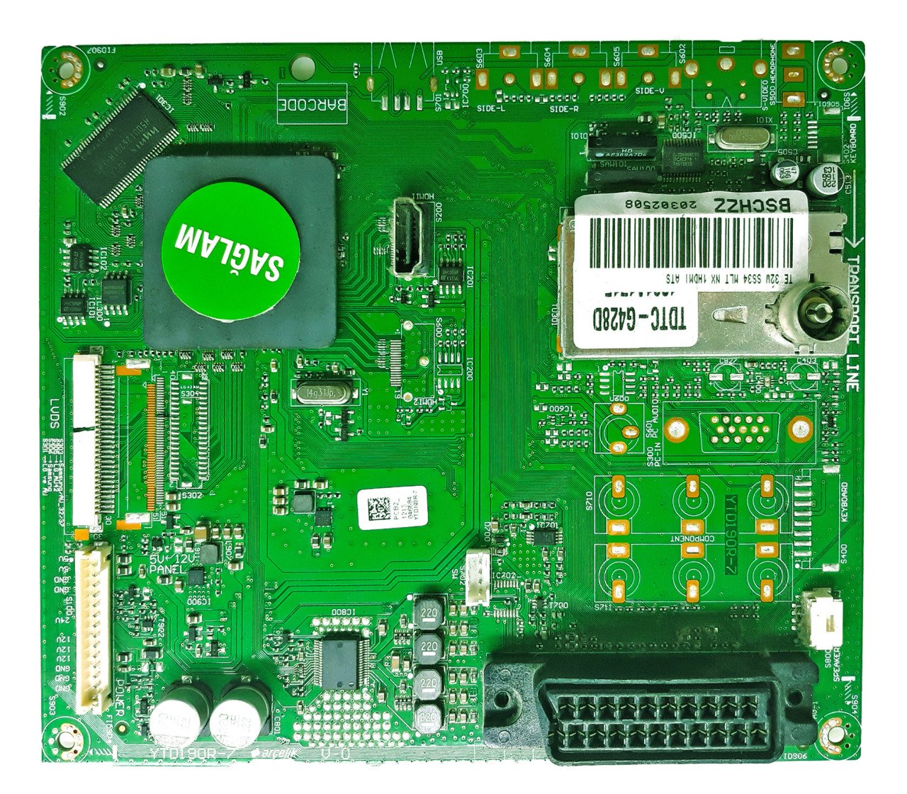 YTD190R-7 V-0 TDTC-G428D ARÇELIK ANAKART